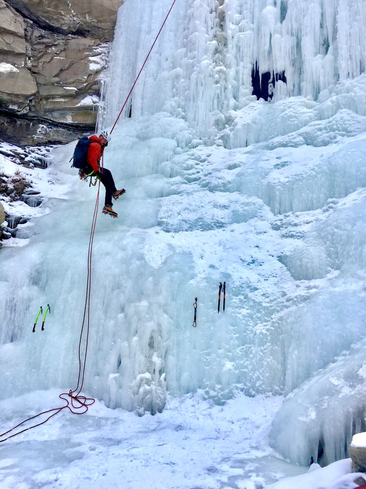Ice Climbing and Mountaineering